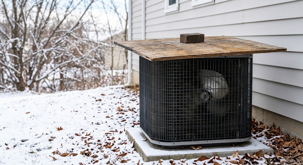 Should You Cover Your Air Conditioner in the Winter